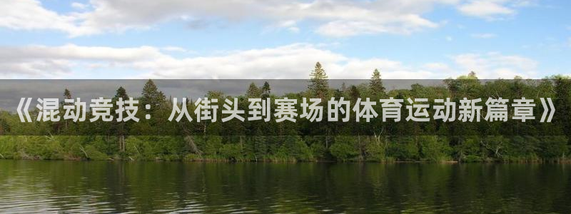 必一运动官网：《混动竞技：从街头到赛场的体育运动新篇章》
